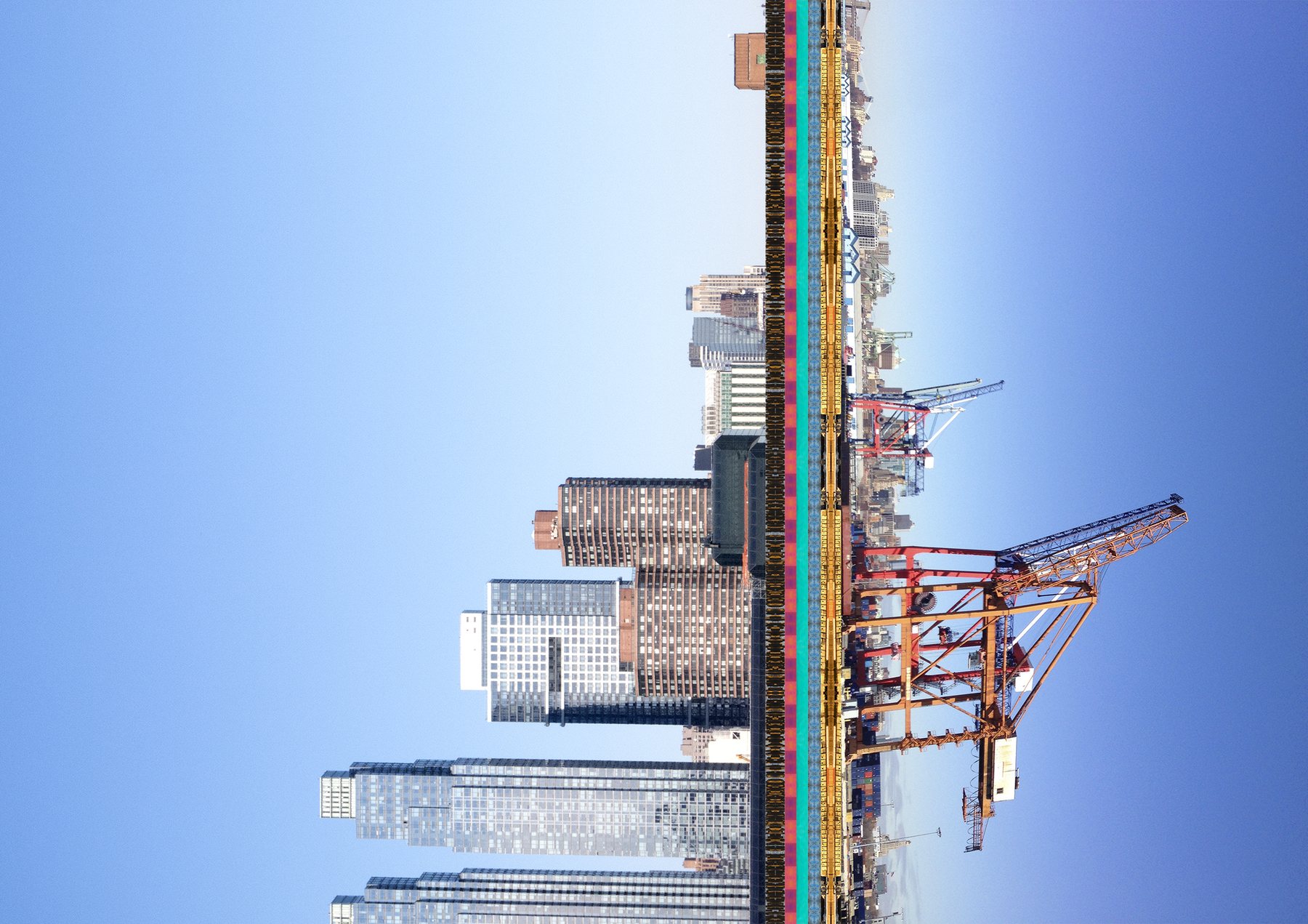 The Urban Lens: Artist Paul Morris twists the NYC skyline into a colorful kaleidoscope